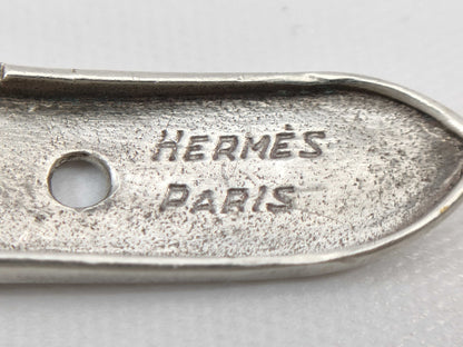 HERMES Boucle Cellier Bracelet/Bangle 41.8g/925 Bracelet/Bangle