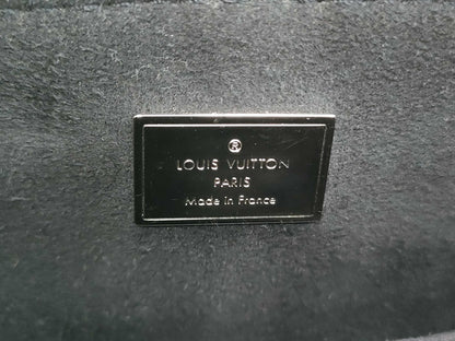 LOUIS VUITTON Vernis x Monogram Hot Springs M55769 SR0280 Black x Brown RFID Enabled Backpack