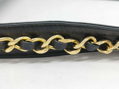 CHANEL Bicolore Lambskin Waist Bag