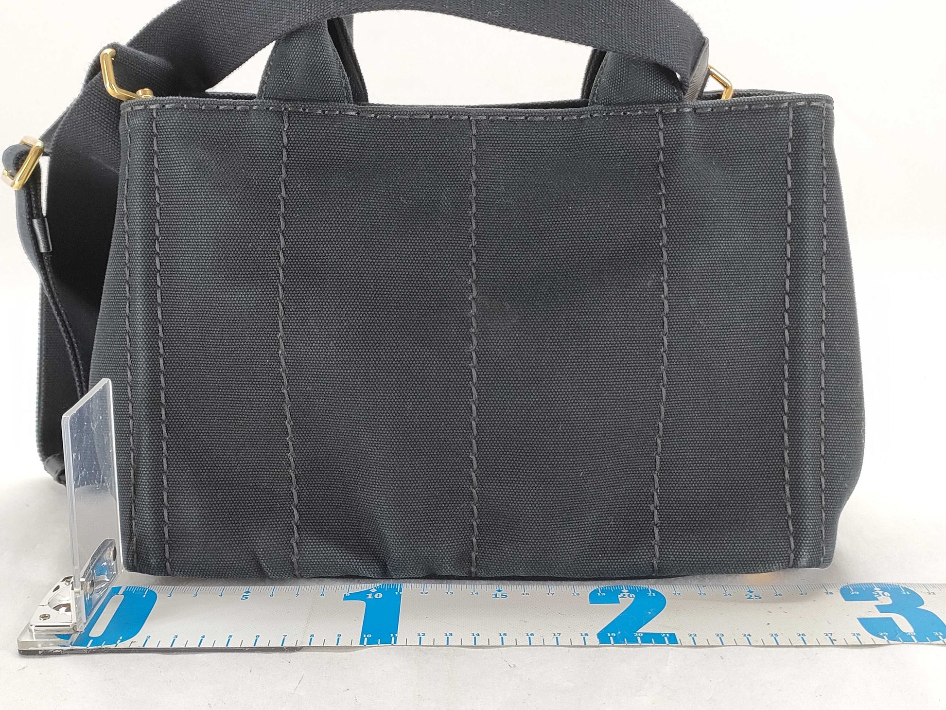 PRADA Prada Canapa 2-way handbag with shoulder strap and tote bag