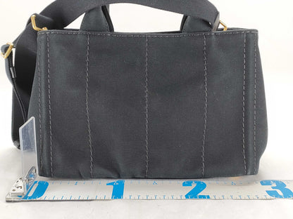 PRADA Prada Canapa 2-way handbag with shoulder strap and tote bag