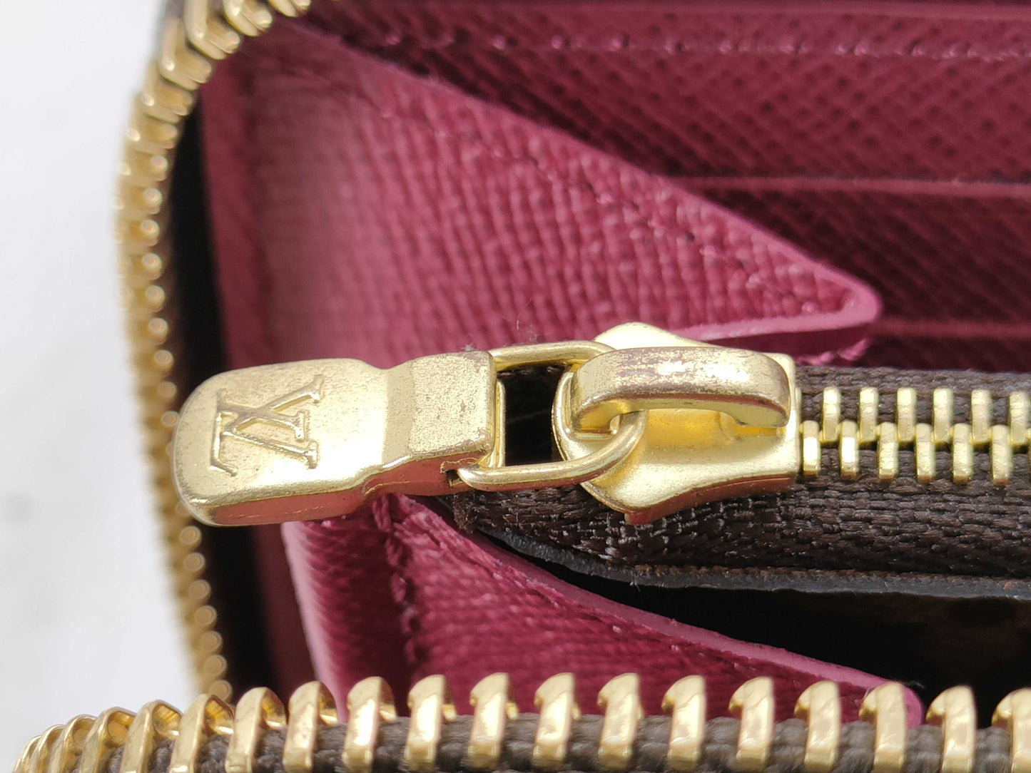 LOUIS VUITTON RFID Unverified CA4129 Monogram Louis Vuitton Monogram Portefeuille Clemence M60742 CA4129 Accessories: Box Wallet