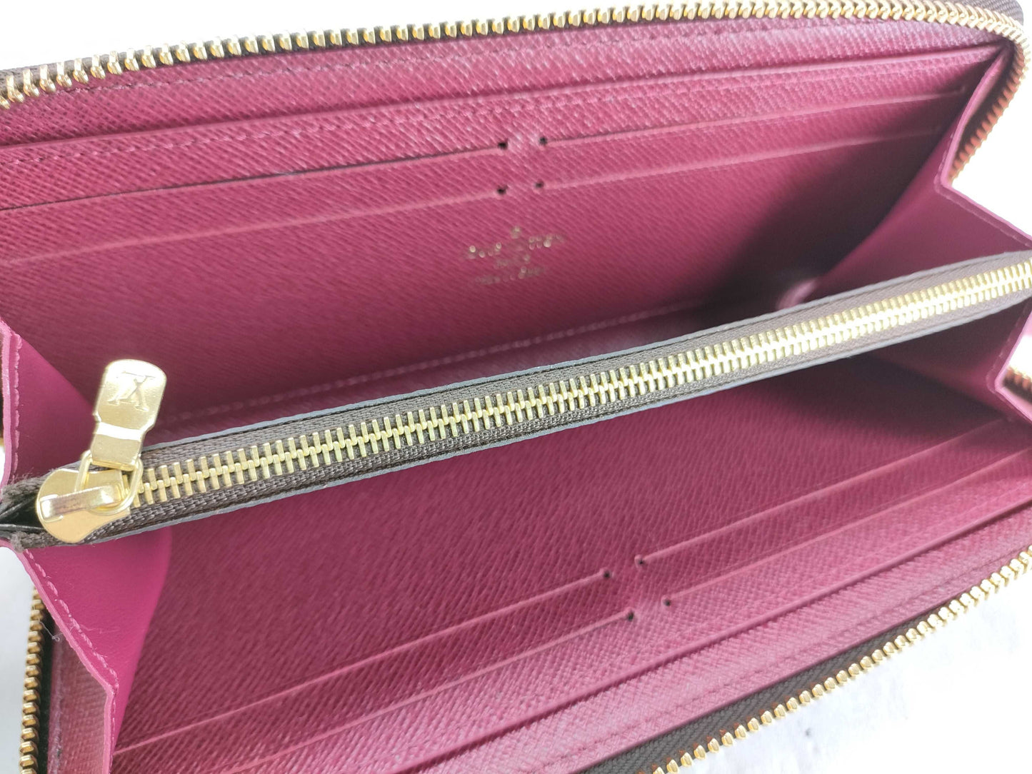 LOUIS VUITTON RFID Unverified CA4129 Monogram Louis Vuitton Monogram Portefeuille Clemence M60742 CA4129 Accessories: Box Wallet