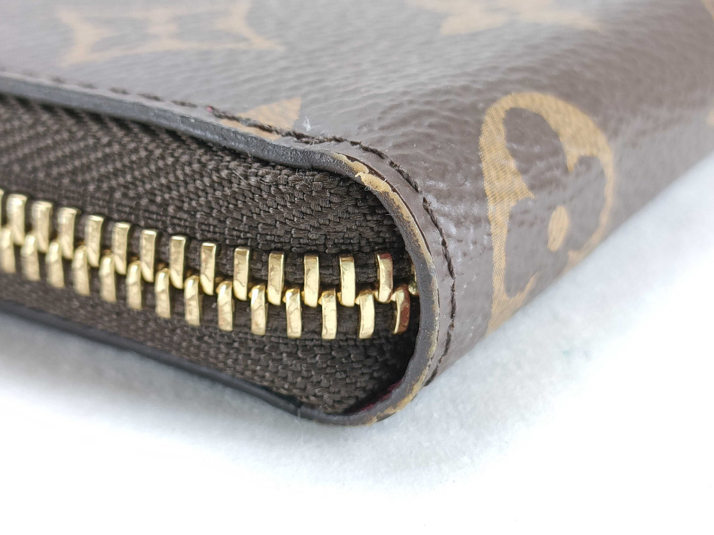 LOUIS VUITTON RFID Unverified CA4129 Monogram Louis Vuitton Monogram Portefeuille Clemence M60742 CA4129 Accessories: Box Wallet