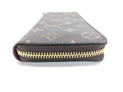 LOUIS VUITTON RFID Unverified CA4129 Monogram Louis Vuitton Monogram Portefeuille Clemence M60742 CA4129 Accessories: Box Wallet