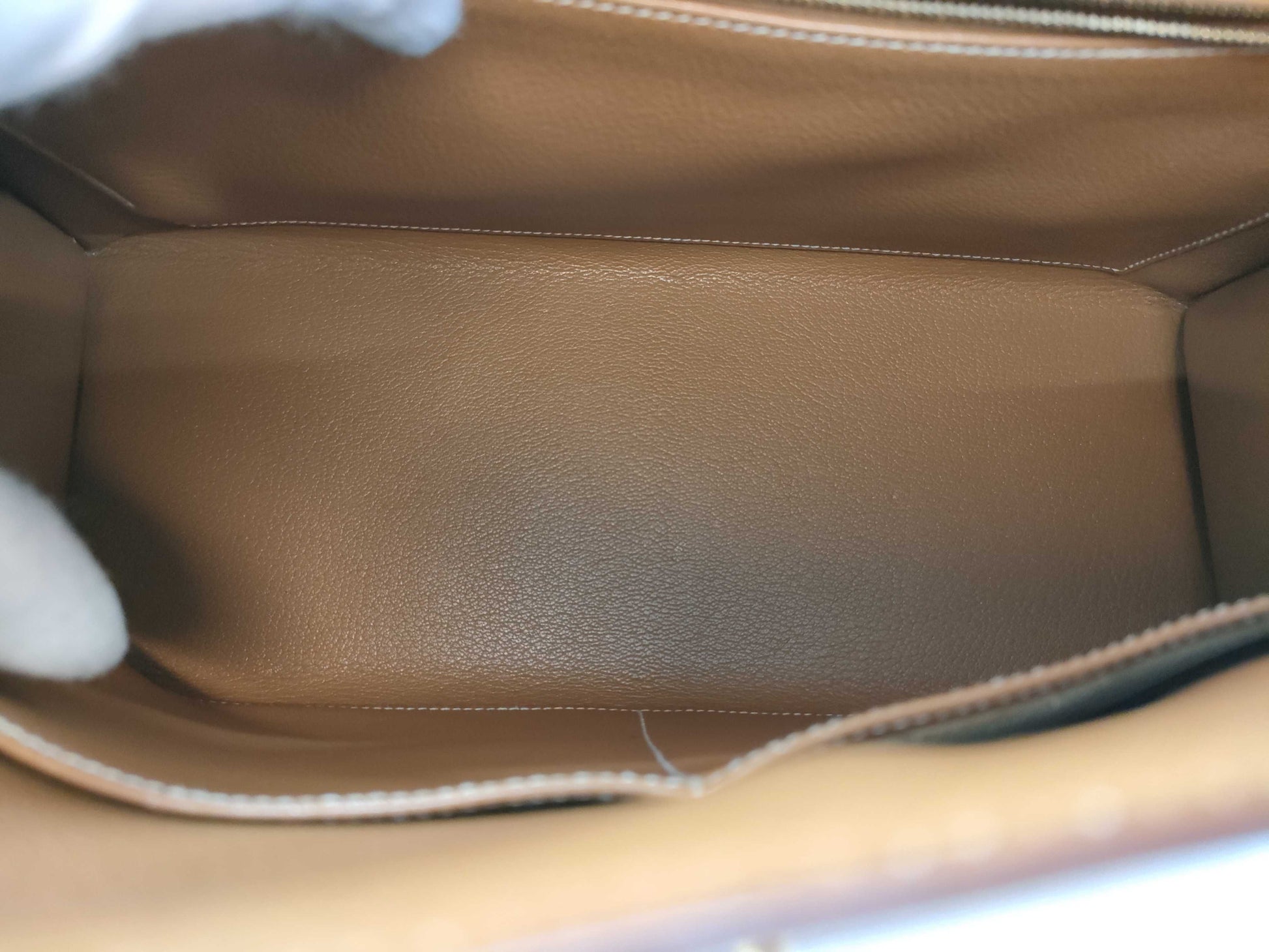 HERMES Kelly 32 Couchvel Natural Y〇 Stamp Accessories: Shoulder strap, padlock, clochette, dust bag Handbag
