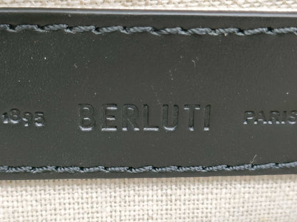 Berluti Calligraphy Toujours 2-Way Handbag Accessories: Dust bag, Shoulder strap Handbag