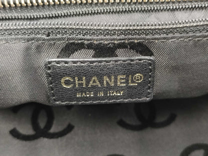 CHANEL Leather Coco Mark Shoulder Bag Handbag