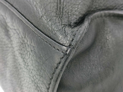 CHANEL Leather Coco Mark Shoulder Bag Handbag