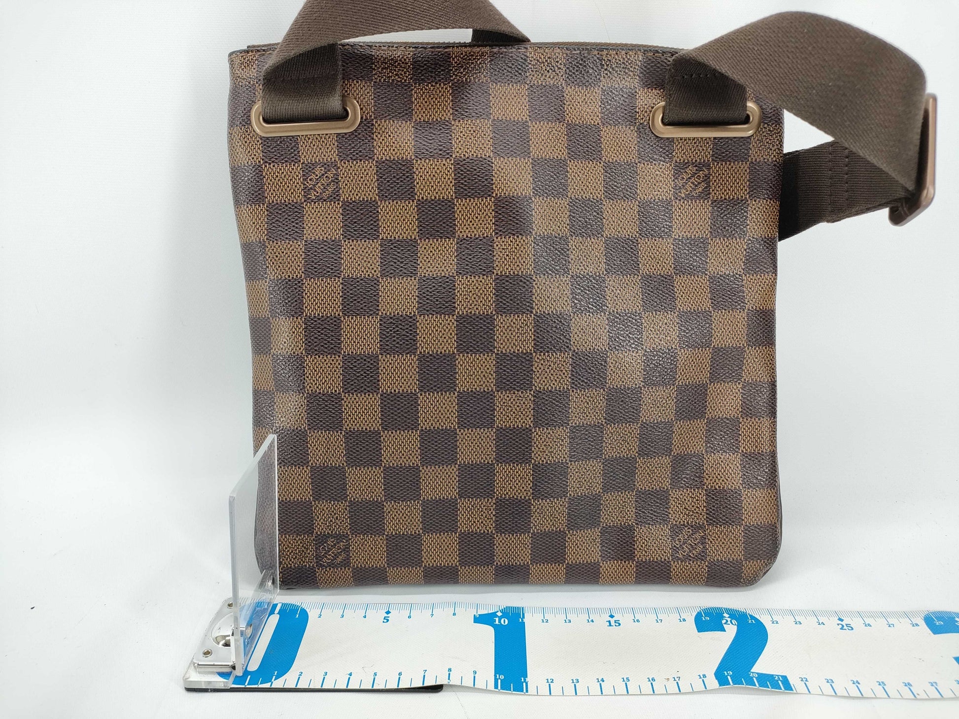 LOUIS VUITTON Damier Louis Vuitton Damier Pochette Platt Brooklyn Shoulder Bag