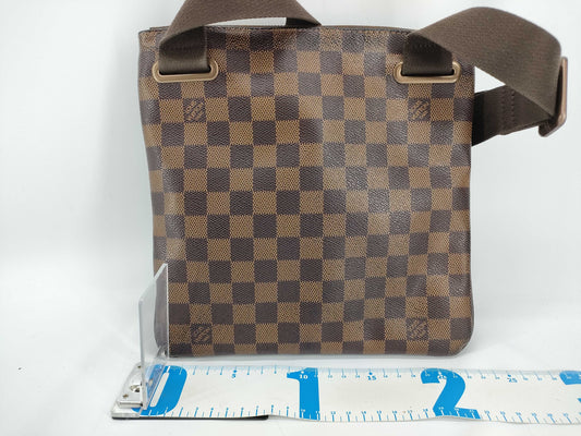 LOUIS VUITTON Damier Louis Vuitton Damier Pochette Platt Brooklyn Shoulder Bag