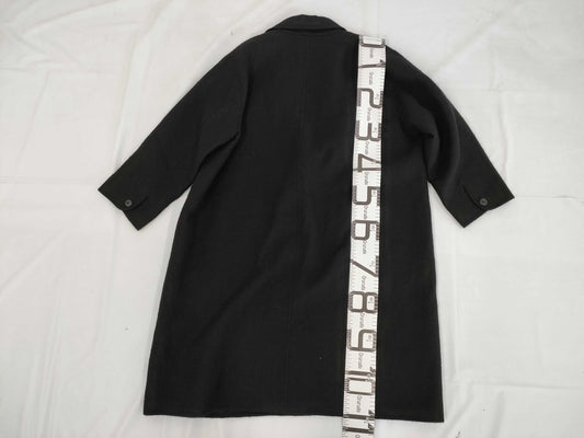 ISSEY MIYAKE Wool Oversized Chesterfield Coat, Size M
