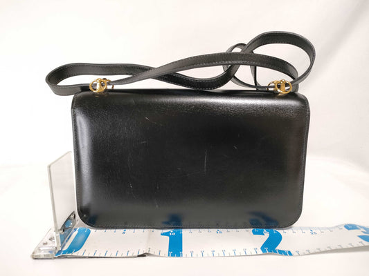HERMES Dolly Box Calf Shoulder Bag