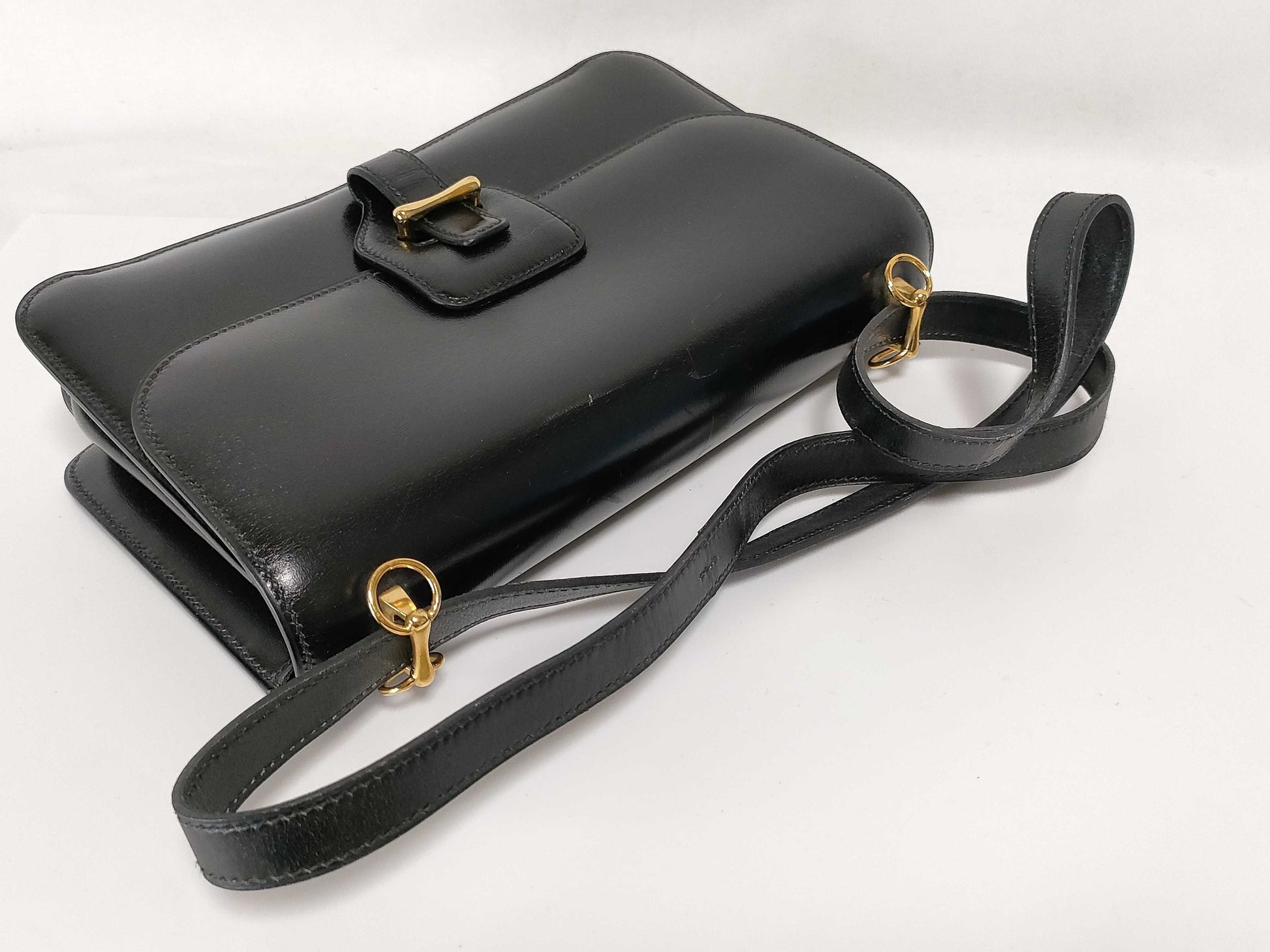 HERMES Dolly Box Calf Shoulder Bag
