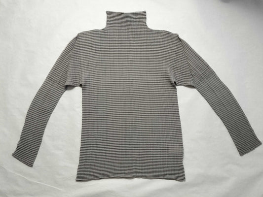 ISSEY MIYAKE Pleated Cut and Sew IM53-FJ920 M Tops