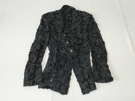 COMME des GARCONS 90s Floral Lace Jacket