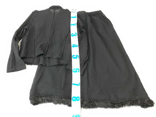 COMME des GARCONS Robe de Chambre 00AW Faux Fur Set Top