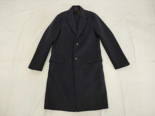 LANVIN Chesterfield Coat, Luca Ossendrijver, Size 46