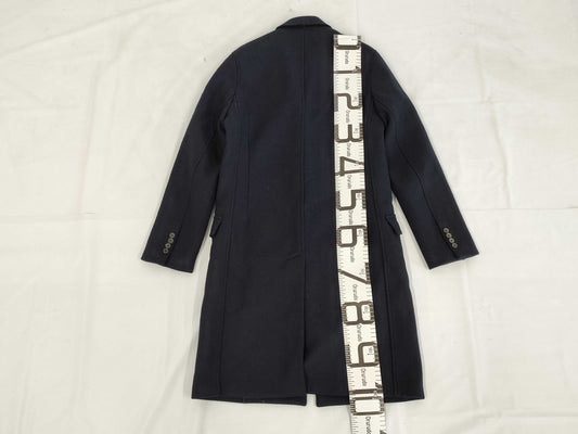 LANVIN Chesterfield Coat, Luca Ossendrijver, Size 46