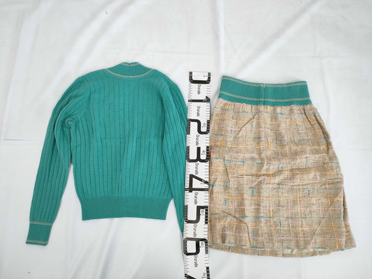 CHANEL Cashmere Tweed Knit Set Size 38 Other Apparel