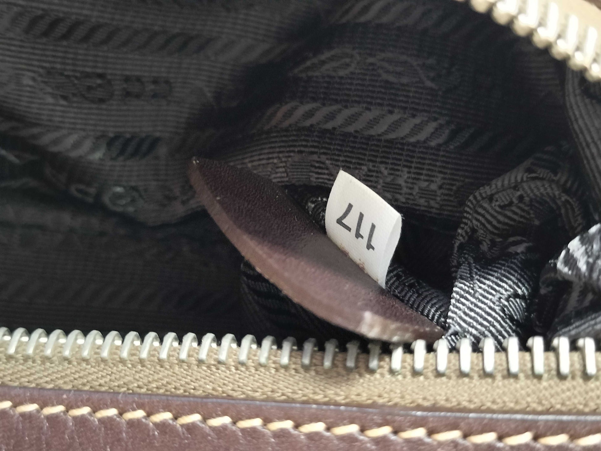 PRADA PRADA Jacquard Pouch Pouch
