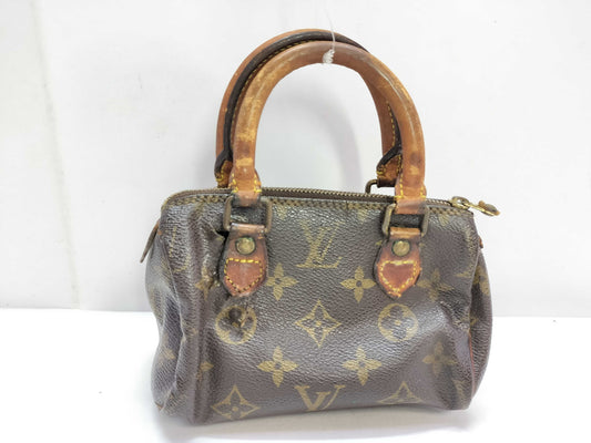 LOUIS VUITTON Monogram Louis Vuitton Monogram Mini Speedy Handbag