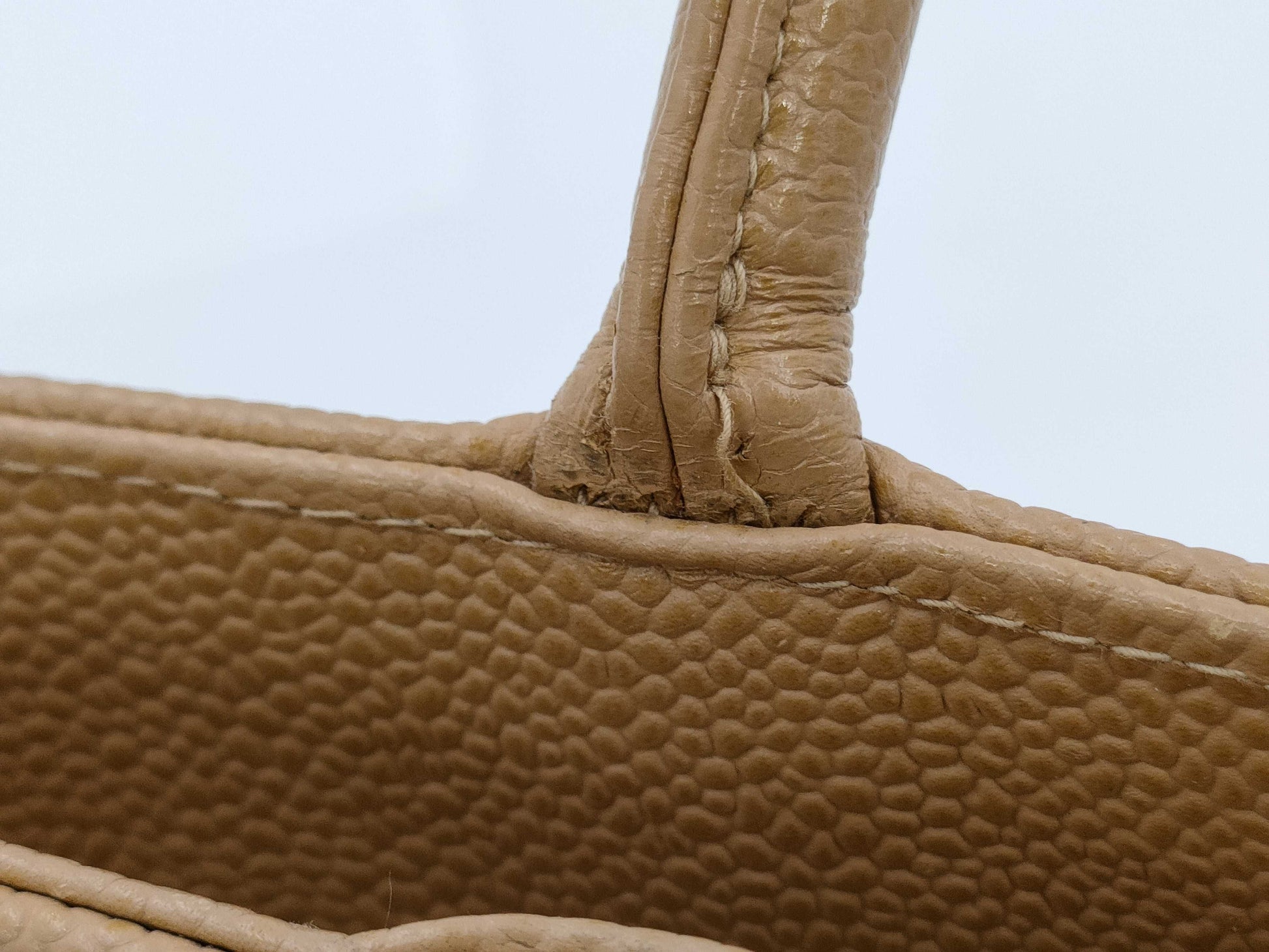 CHANEL Caviar Skin Reproduction Tote Bag