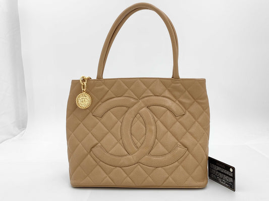 CHANEL Caviar Skin Reproduction Tote Bag