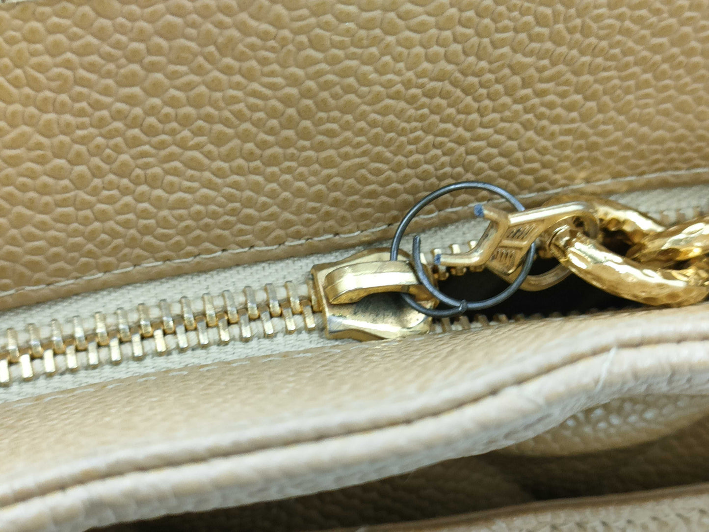 CHANEL Caviar Skin Reproduction Tote Bag