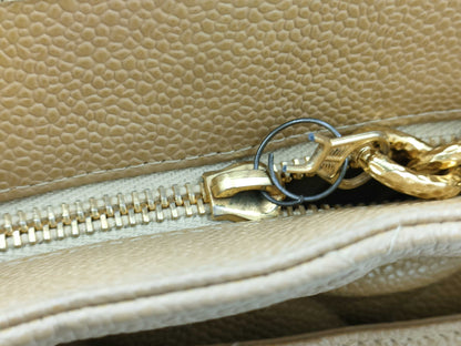 CHANEL Caviar Skin Reproduction Tote Bag