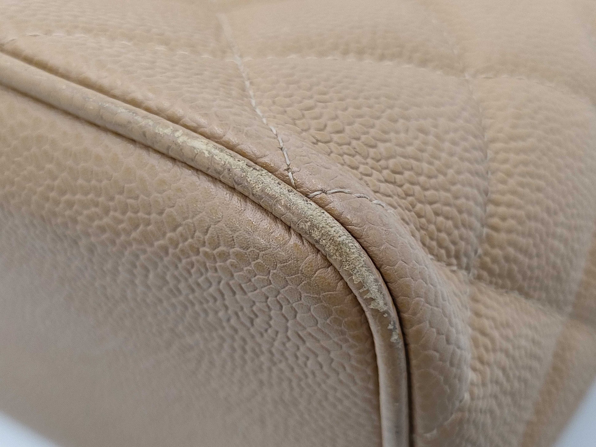 CHANEL Caviar Skin Reproduction Tote Bag