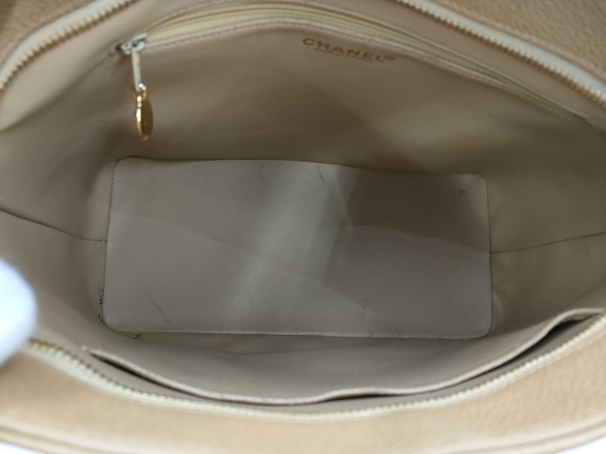 CHANEL Caviar Skin Reproduction Tote Bag