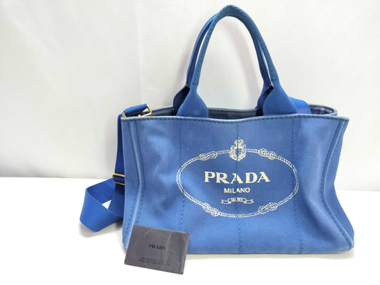PRADA PRADA Canapa 2-Way Tote Bag