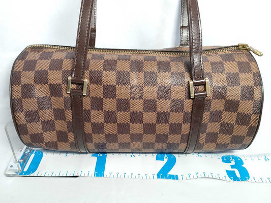 LOUIS VUITTON Damier Papillon 30 Handbag