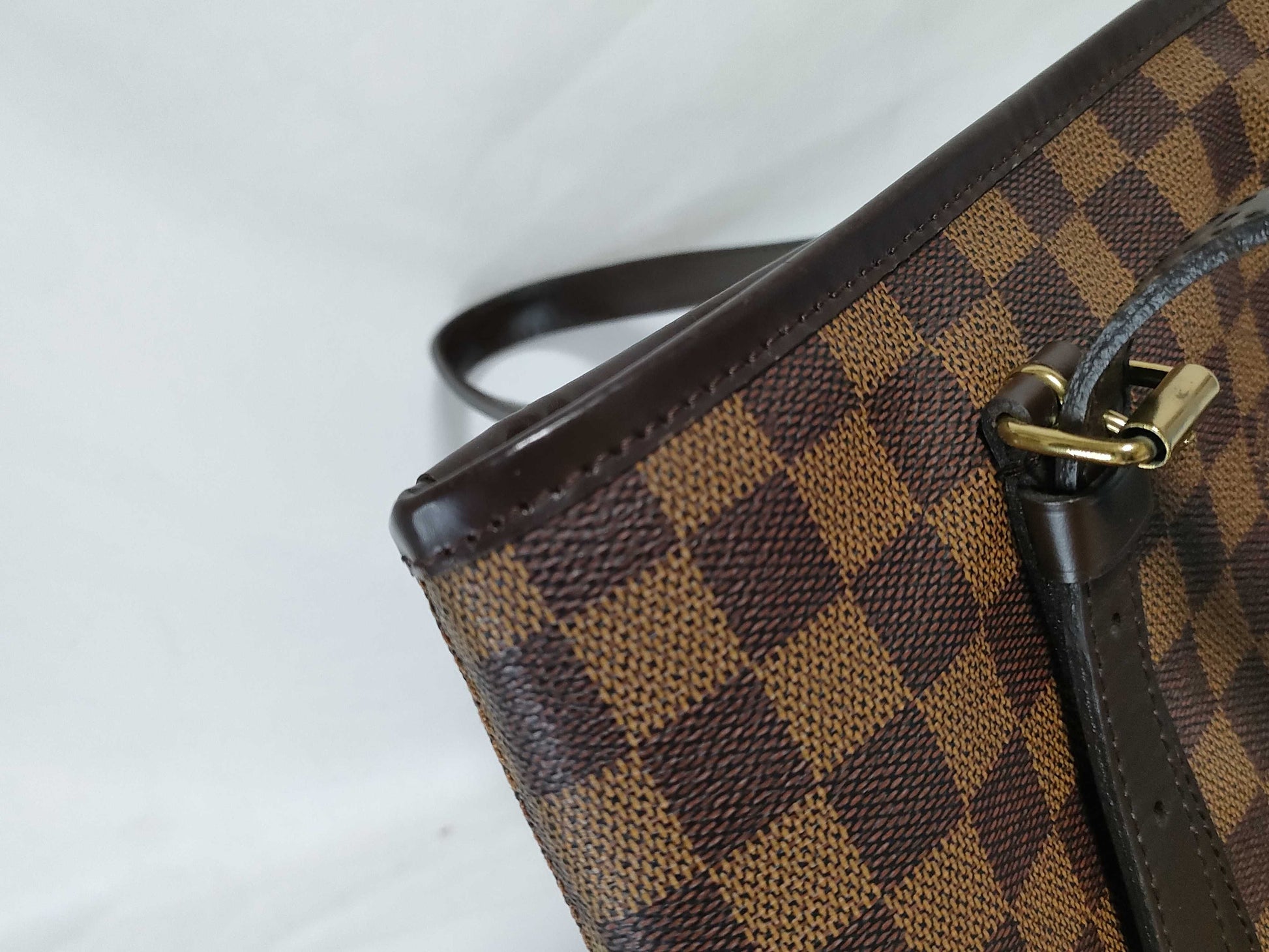LOUIS VUITTON RFID Unverified AR0032 Damier Louis Vuitton Damier Bucket GM SP Order Tote Bag