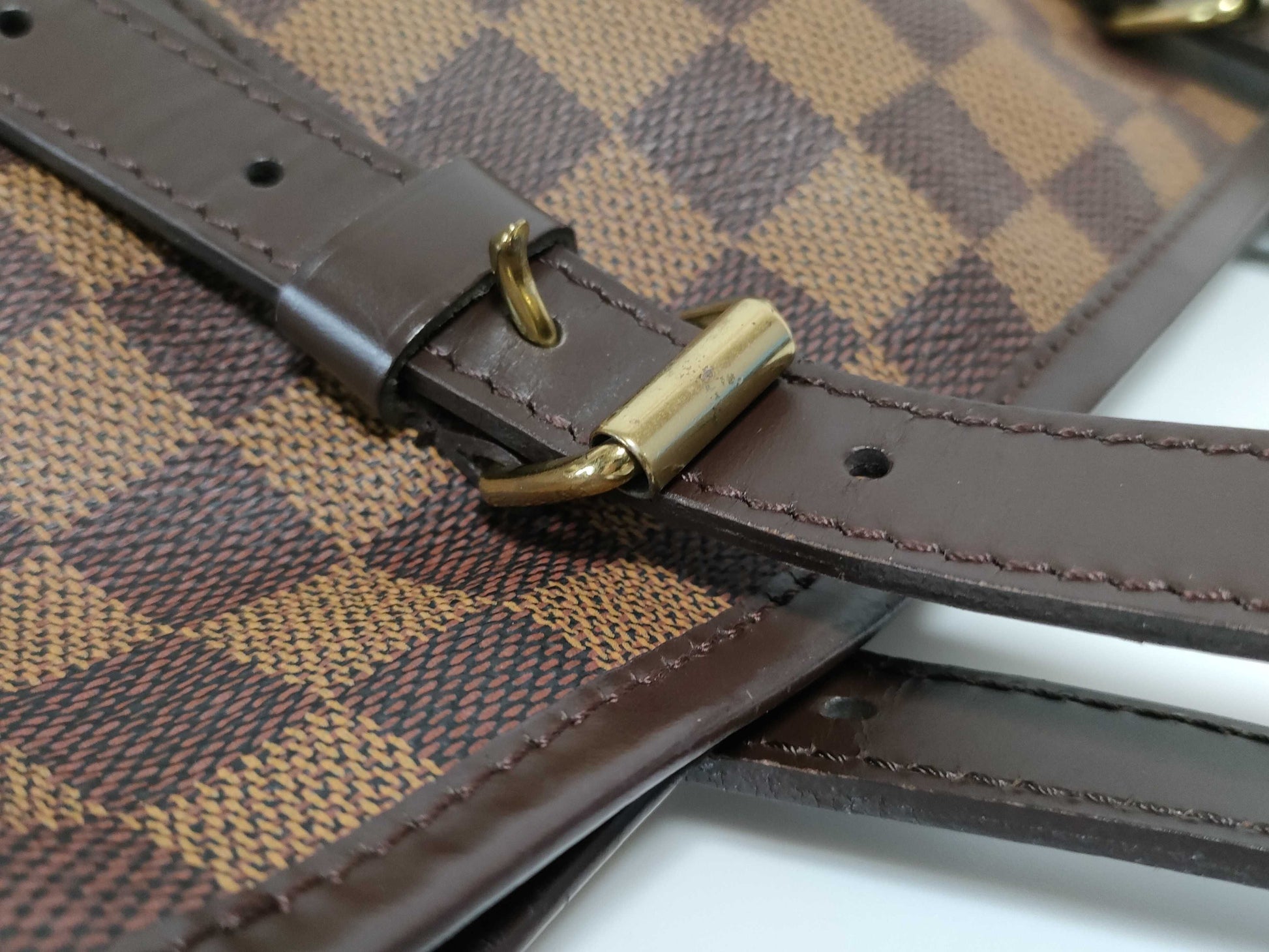 LOUIS VUITTON RFID Unverified AR0032 Damier Louis Vuitton Damier Bucket GM SP Order Tote Bag