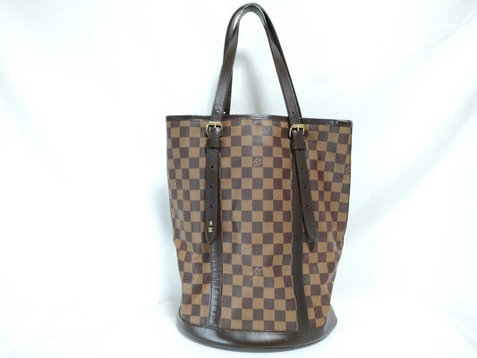 LOUIS VUITTON RFID Unverified AR0032 Damier Louis Vuitton Damier Bucket GM SP Order Tote Bag