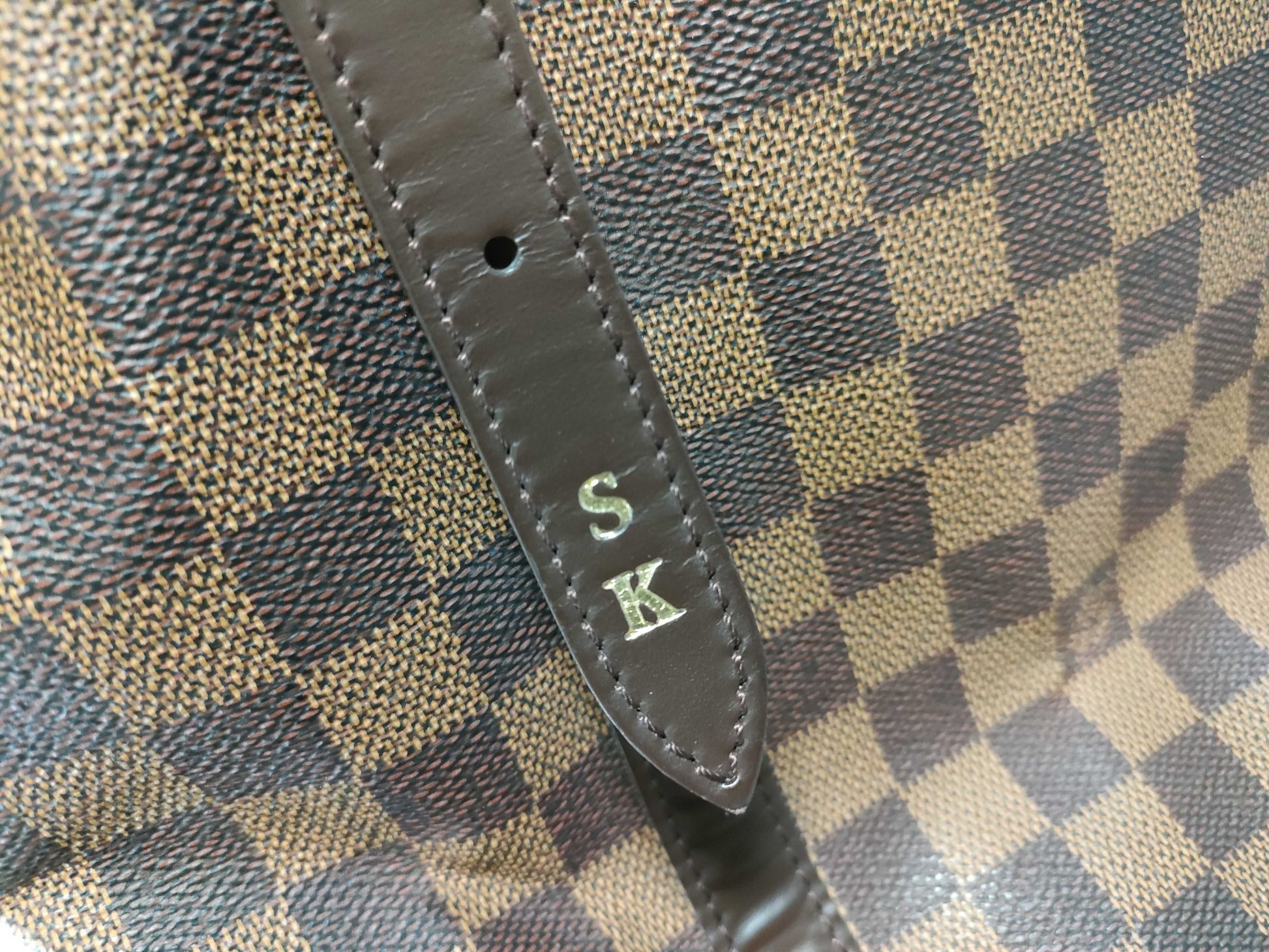 LOUIS VUITTON RFID Unverified AR0032 Damier Louis Vuitton Damier Bucket GM SP Order Tote Bag