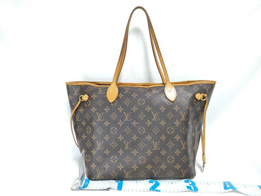 LOUIS VUITTON RFID Unverifiable VI4087 Monogram Louis Vuitton Monogram Neverfull MM Tote Bag