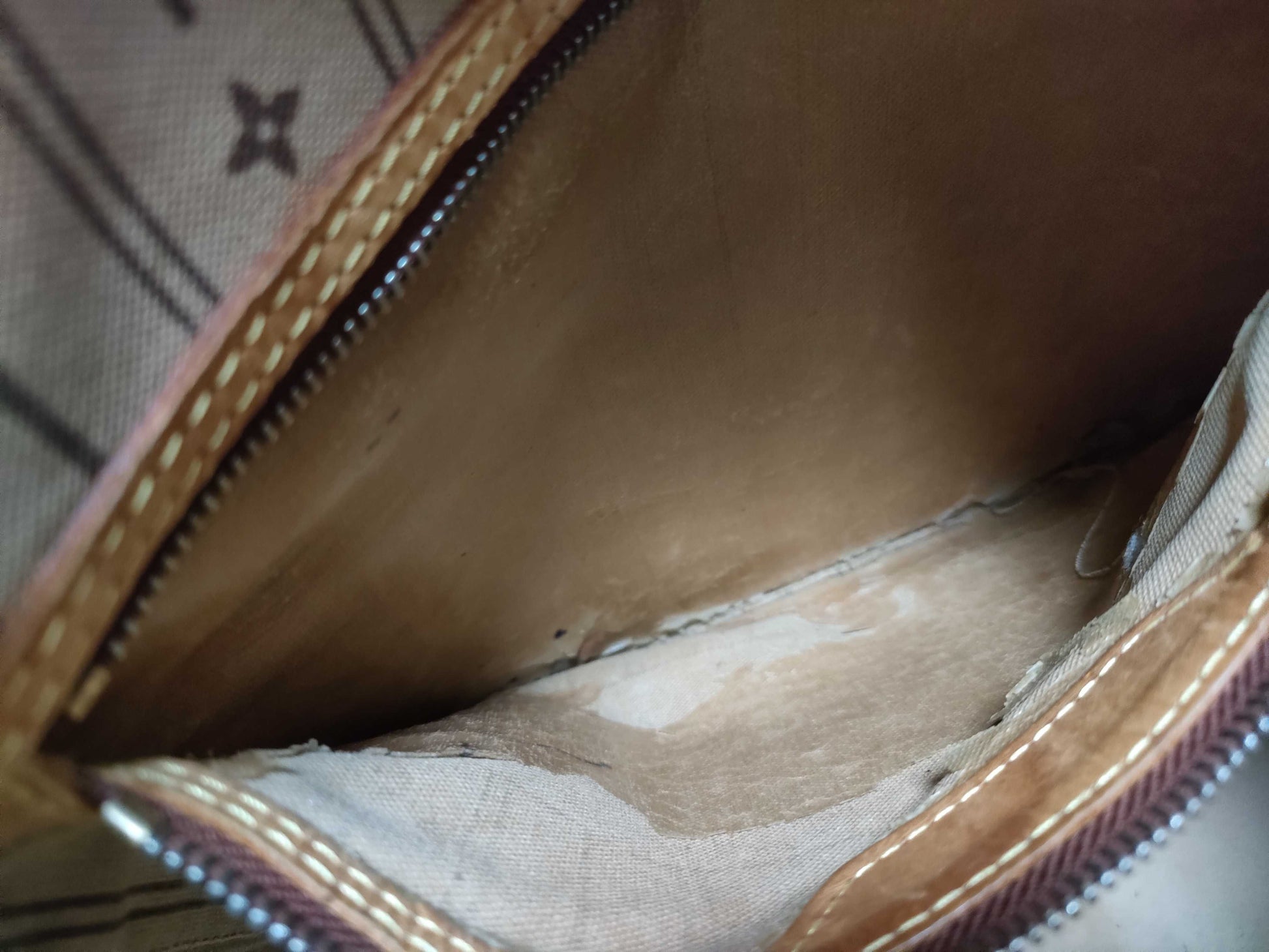 LOUIS VUITTON RFID Unverifiable VI4087 Monogram Louis Vuitton Monogram Neverfull MM Tote Bag