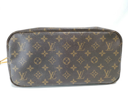 LOUIS VUITTON RFID Unverifiable VI4087 Monogram Louis Vuitton Monogram Neverfull MM Tote Bag