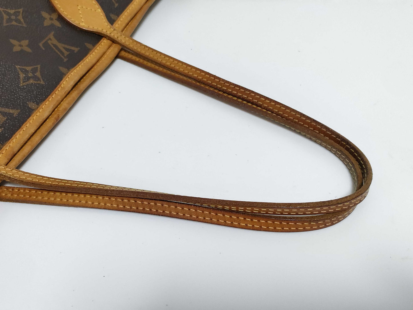 LOUIS VUITTON RFID Unverifiable VI4087 Monogram Louis Vuitton Monogram Neverfull MM Tote Bag