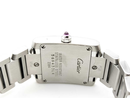 Cartier Tank Française SM 2384 Christmas Limited Edition 569433LX Quartz Women's Watch