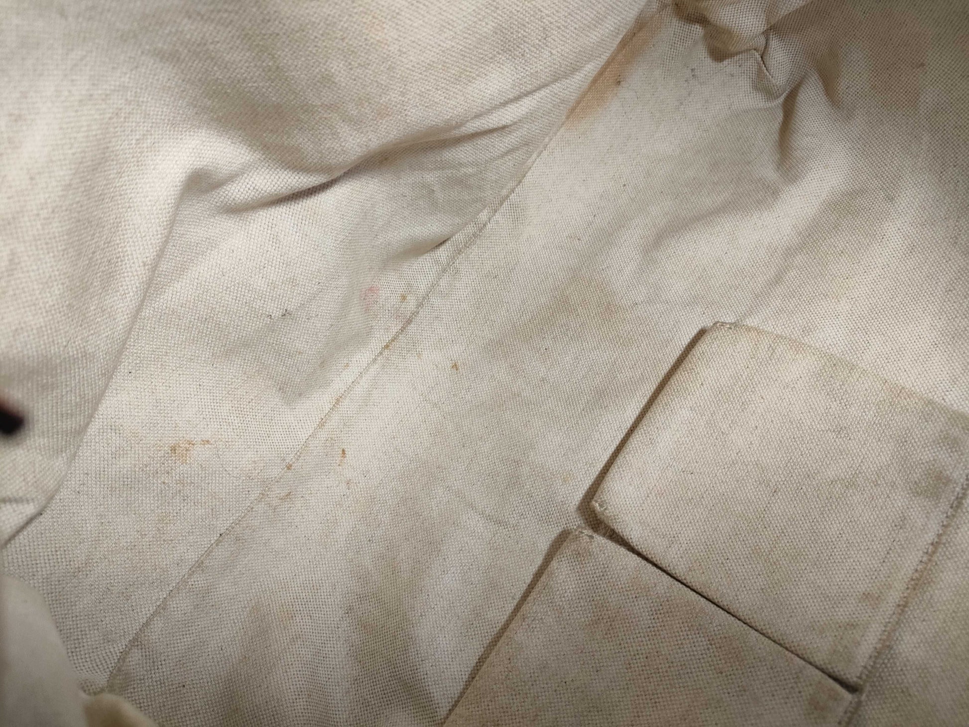 GUCCI GG Canvas Bamboo Leather Tote Bag