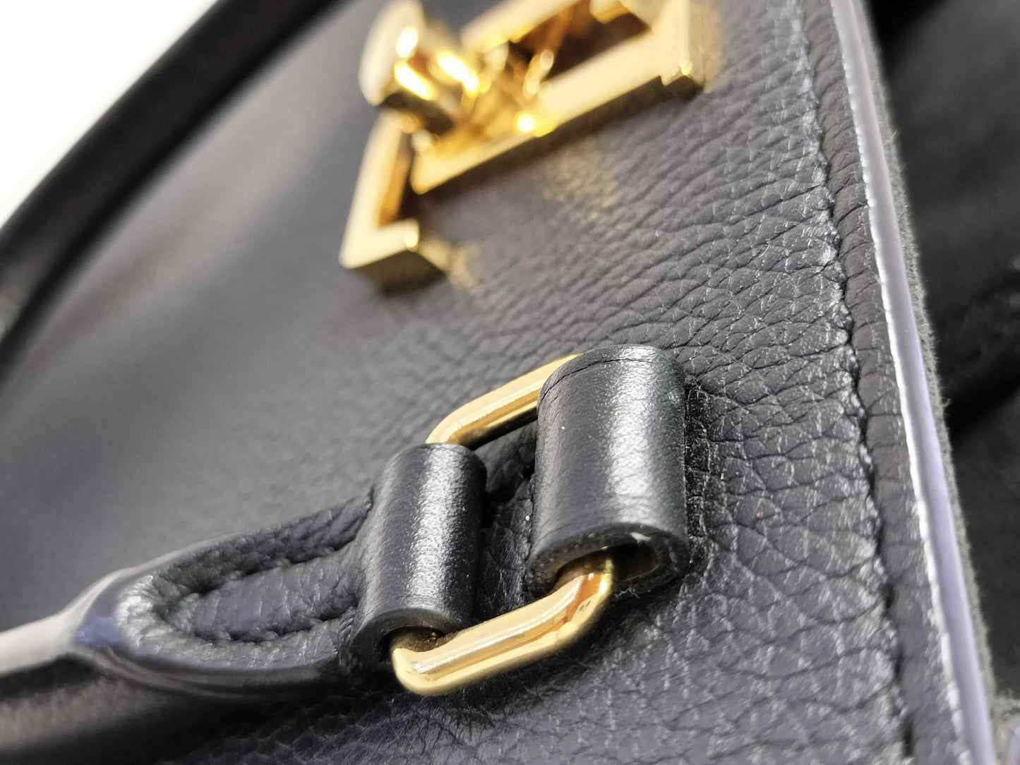 LOUIS VUITTON Louis Vuitton Lock & Go IC Chip Compatible Handbag