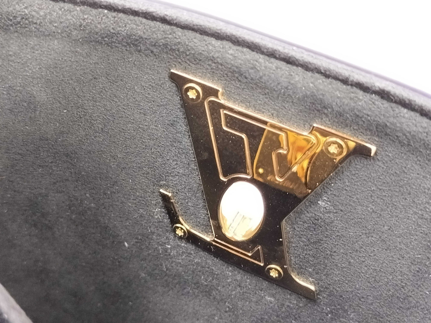 LOUIS VUITTON Louis Vuitton Lock & Go IC Chip Compatible Handbag