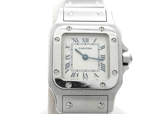 Cartier Santos Galbe SM 1565 515229CD Quartz Women's Watch