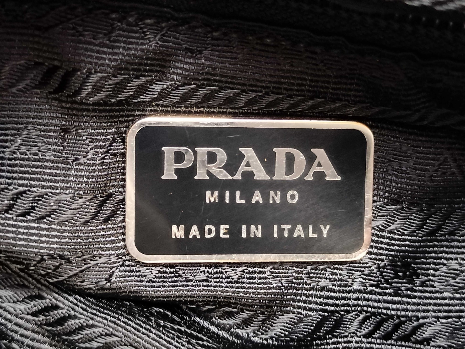 PRADA nylon tote bag