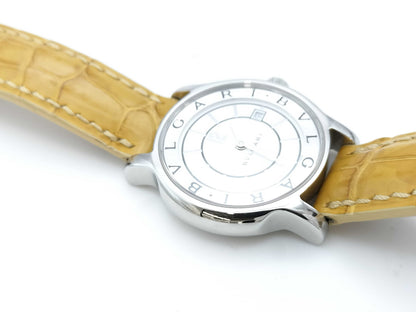 BVLGARI ST29S D84513 White Dial Quartz Women's Watch