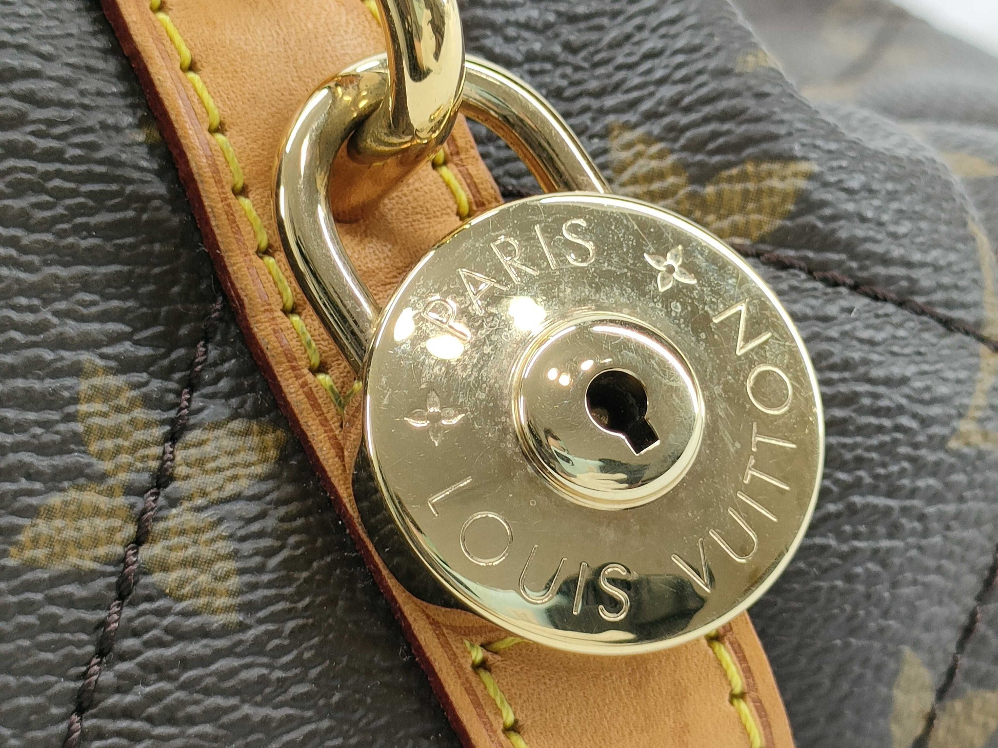 LOUIS VUITTON RFID verification failed AR4058 Monogram LOUIS VUITTON Bowling Handbag M41434 AR4058 Handbag